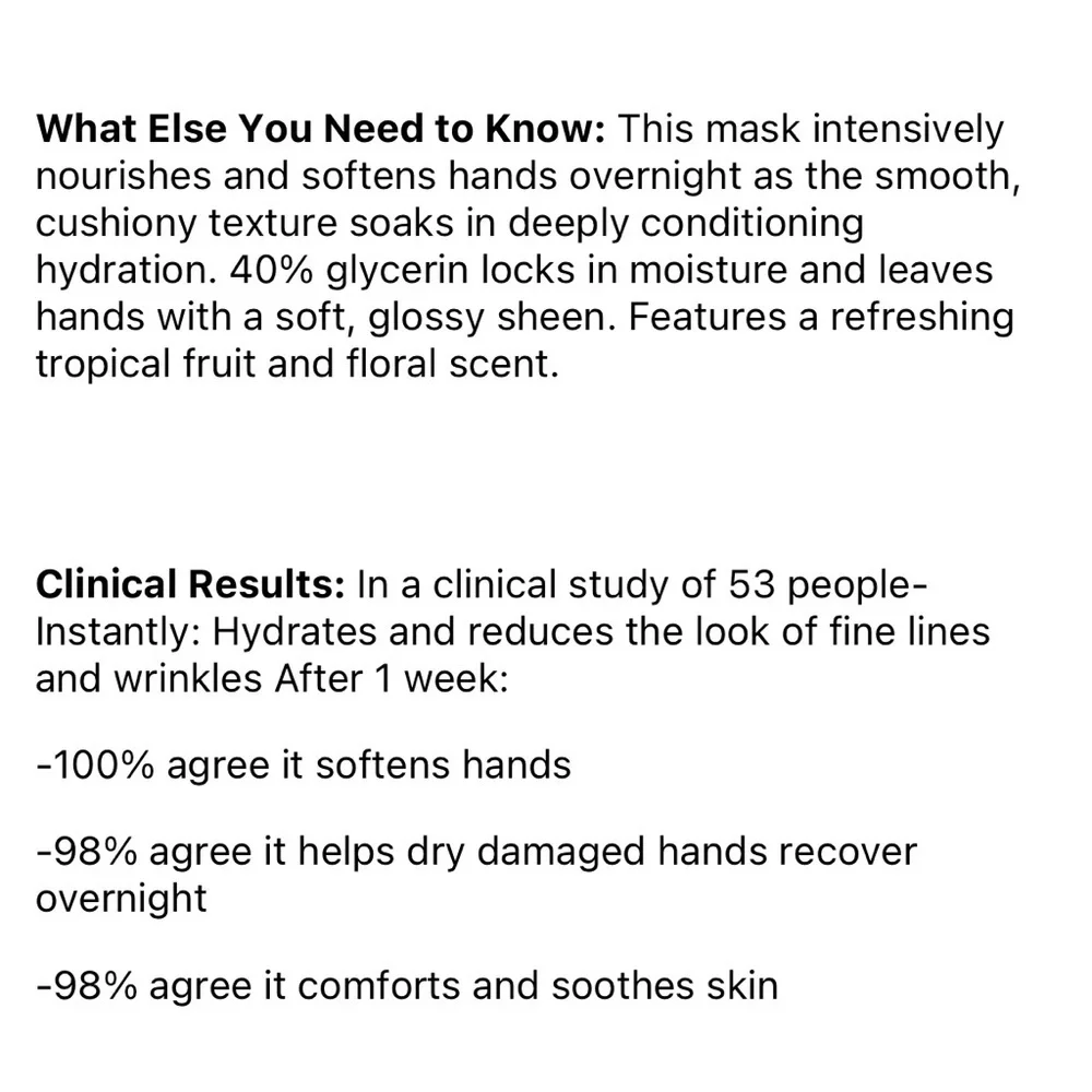 🌿 Fenty Skin Hydra'Reset Intensive Recovery Glycerin Hand Mask